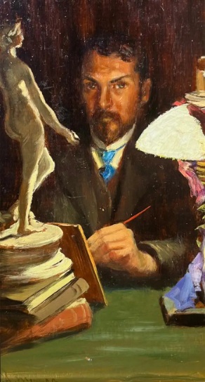Self-Portrait, ca. 1899, Addison Thomas Millar (1860-1913) Location TBD